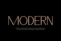 Claoond - Modern Elegant Font