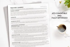 Classic ATS Resume Template Word/Mac