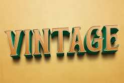 Classic Text Effect