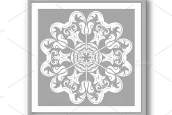 Classic Vector Fine Pattern With