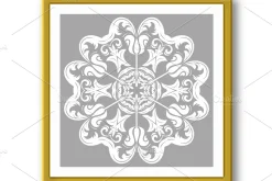 Classic Vector Fine Pattern With