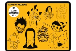 Classic Characters Vol.1 - Stamp Set
