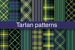 #37 Classic Tartan Pattern in Vector
