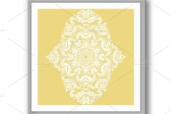 Classic Vector Fine Pattern With
