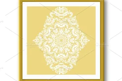 Classic Vector Fine Pattern With