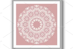 Classic Vector Fine Pattern With