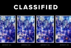 Classified Pixelated Photo Effects