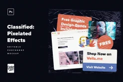 Classified Pixelated Photo Effects