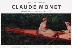 Claude Monet's Procreate Brushes