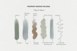 Claude Monet's Procreate Brushes