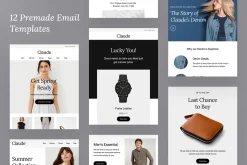 Claude - Fashion Email Templates