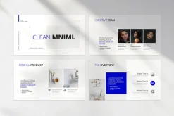 Clean minimal Presentation Template