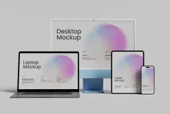 Clean Multi Device Mockup