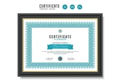 109. Clean Certificate Template