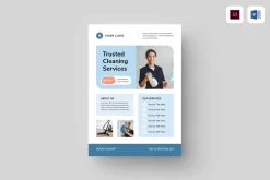 Cleaning Service Flyer | Word & Indd
