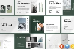 Clean Minimal Presentation Template