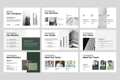 Clean Minimal Presentation Template