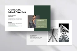 Clean Minimal Presentation Template