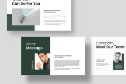 Clean Minimal Presentation Template