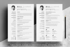 Clean Resume & Cover Letter