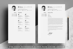 Clean Resume & Cover Letter