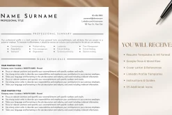 Clean Resume Template Google Docs