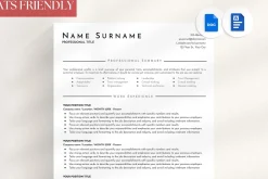 Clean Resume Template Google Docs