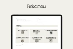 Client Dashboard Notion Templete