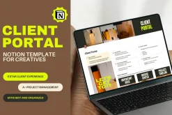 Client Portal Notion Template