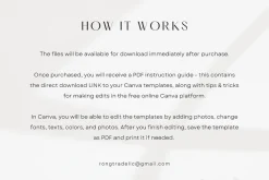 Client Welcome Book Template
