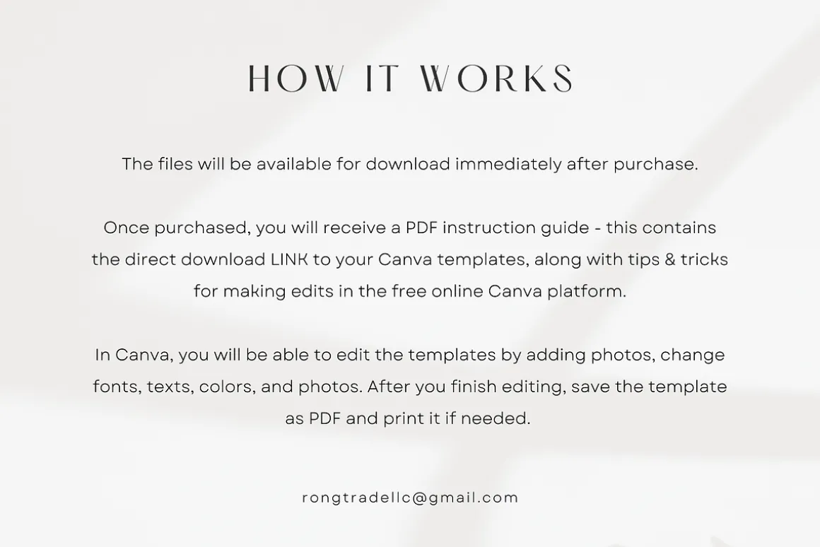 Client Welcome Book Template