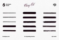 Clip Studio Classy Oil Brushes