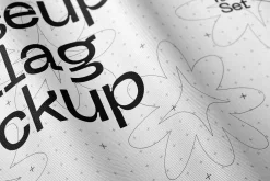 Closeups of Flag Mockup Set