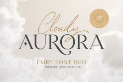 Cloudy Aurora - Font Duo (+LOGOS)