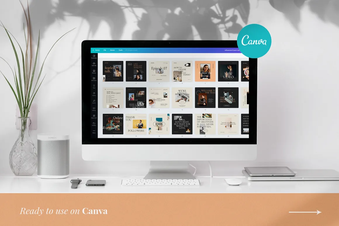 Coach / Influencer Social Media Kit