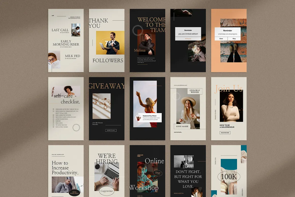 Coach / Influencer Social Media Kit