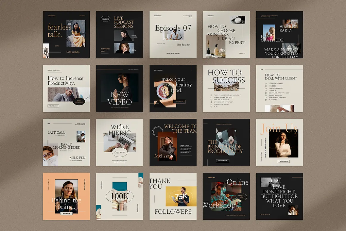 Coach / Influencer Social Media Kit