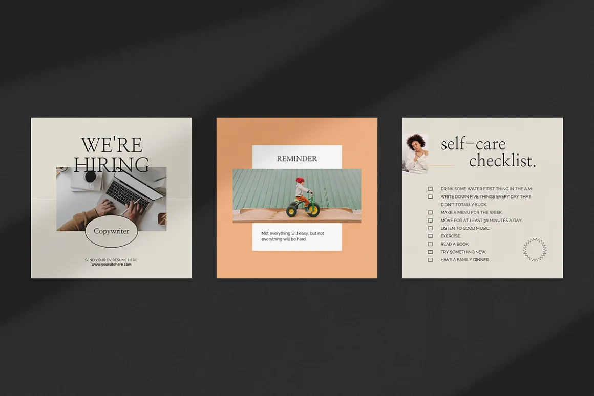 Coach / Influencer Social Media Kit