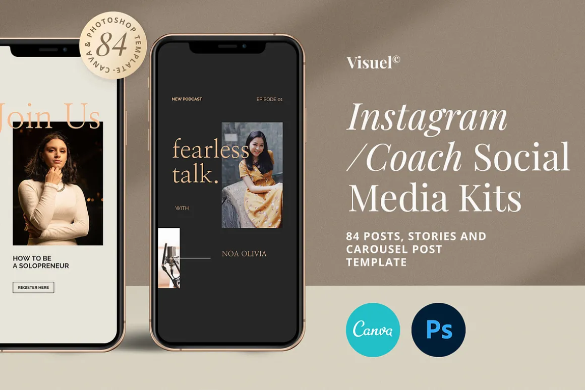 Coach / Influencer Social Media Kit