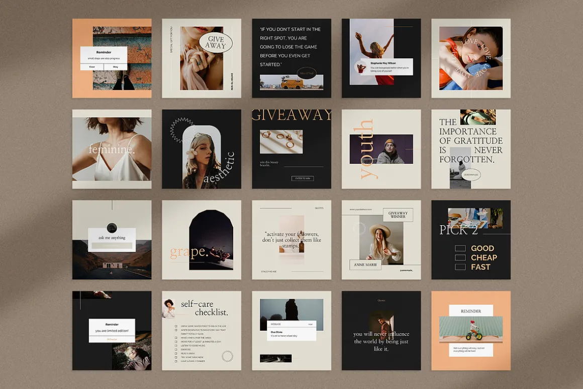 Coach / Influencer Social Media Kit