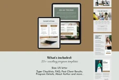 Coaching Program Pages | Canva Ebook