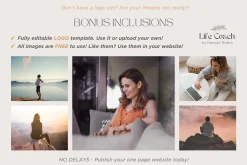 Coaching Website Template Canva Site