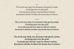 COASTAL NOTES | Typewriter Font