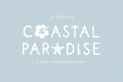 Coastal Paradise - Cute Summer Font