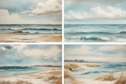 Coastal & Sea Landscape Oil Painting
