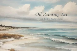 Coastal & Sea Landscape Oil Painting