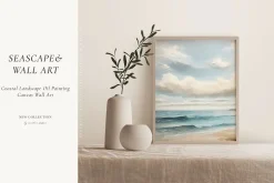 Coastal & Sea Landscape Oil Painting