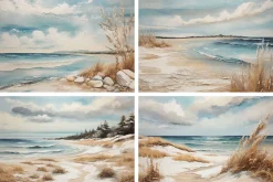 Coastal & Sea Landscape Oil Painting