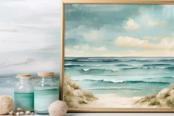 Coastal & Sea Landscape Oil Painting