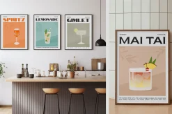 COCKTAIL O'CLOCK II Art Posters